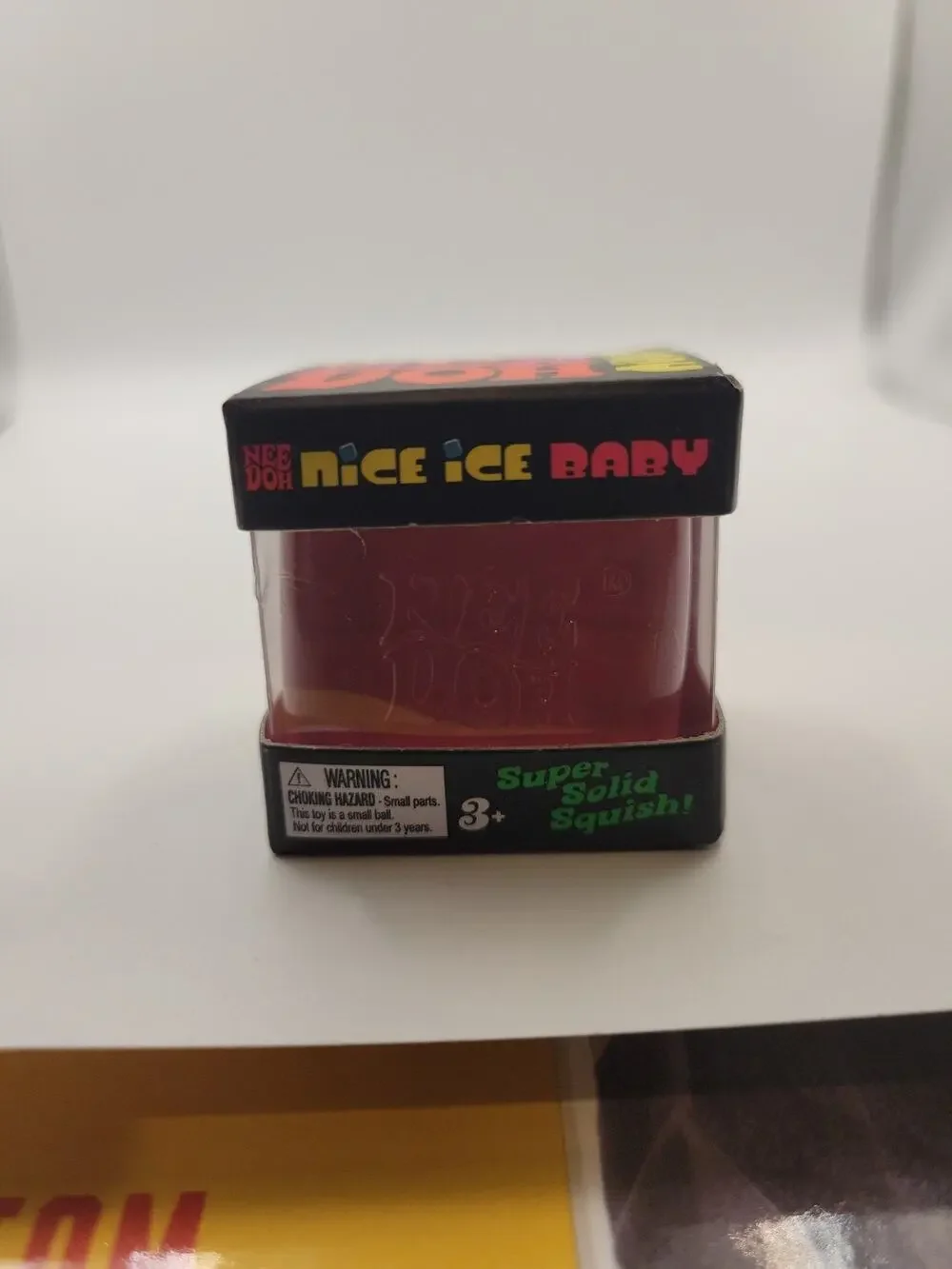 Needoh Nice Baby Mini Ice Cube Fidget Cube Toy PINK Sensory Viral NEW